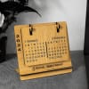 Costeater Minimal Desk Calendar: Modern Simplicity in 2mm MDF Board!