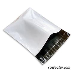 Blank White Courier Poly Bag Plastic Storage Bag Poly Mailing Bag Envelope Bags Self Adhesive Seal Plastic Bag