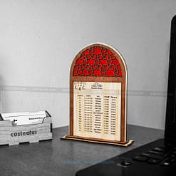 Handcrafted Wooden Ramadan Calendar – Perfect for Ramadan Planning