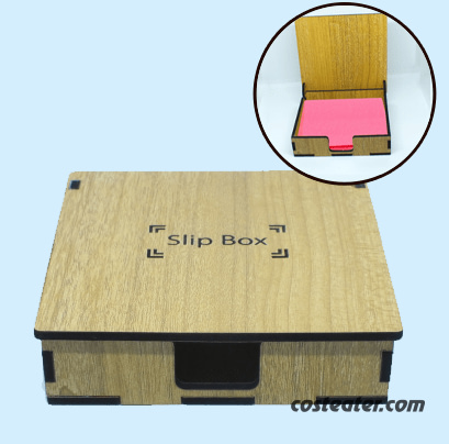 Handcrafted Wooden Slip Pad Holder – Slip Pad Box