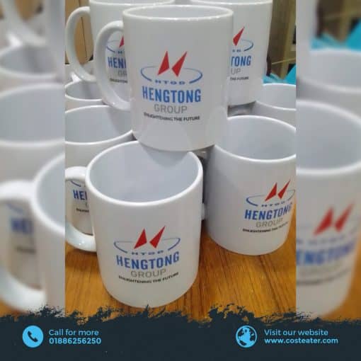 Customized Mug Printing with Company Logo