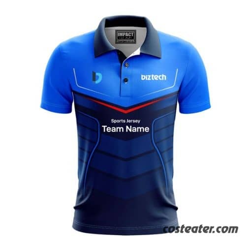 Customized Polo Full Body Digital Print Sports Jersey, Mash Fabric Polo Shirt Printing – Factory Made
