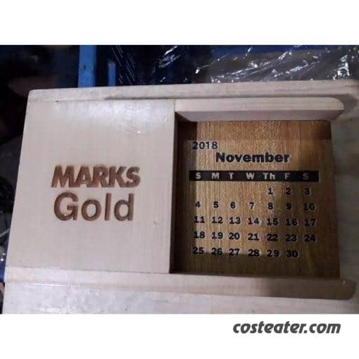 Marks Gold Calendar