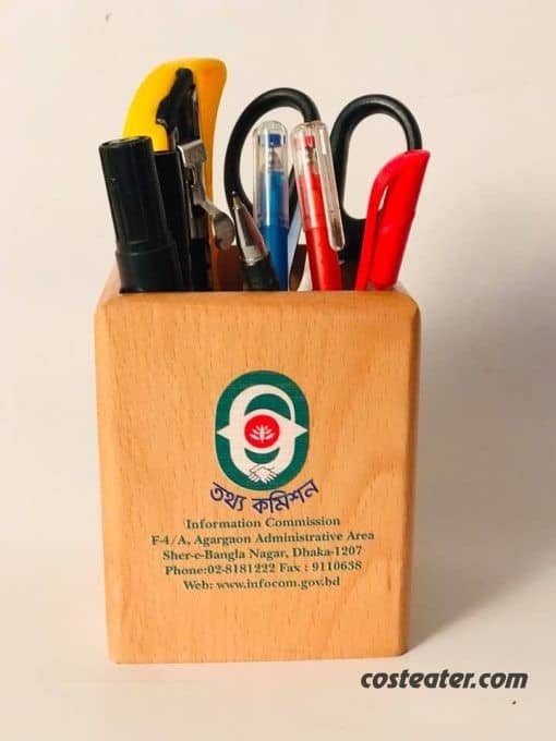 Wooden Desk Organizer – Pen Holder