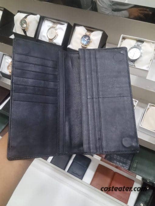 Genuine Premium Leather Long Wallet with Custom Branding